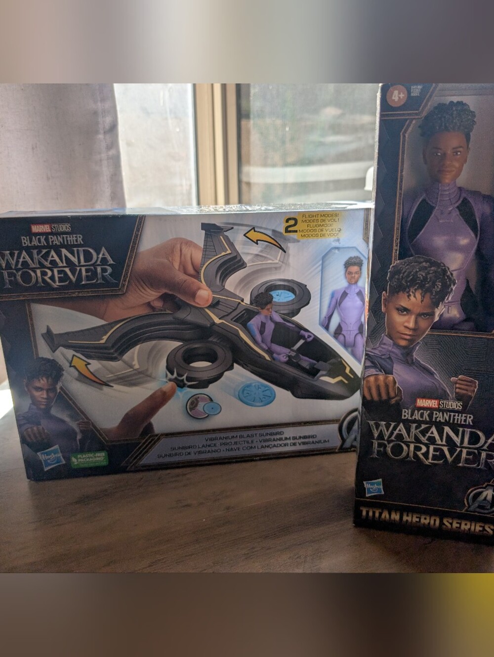 2 New Marvel Black Panther Wakanda Forever Toys